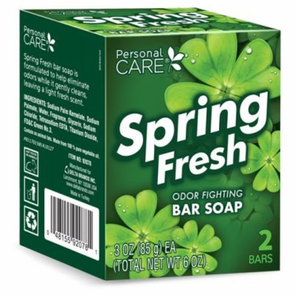 Delta Brands 2Pk 3Oz Spring Soap Bar 92078-12
